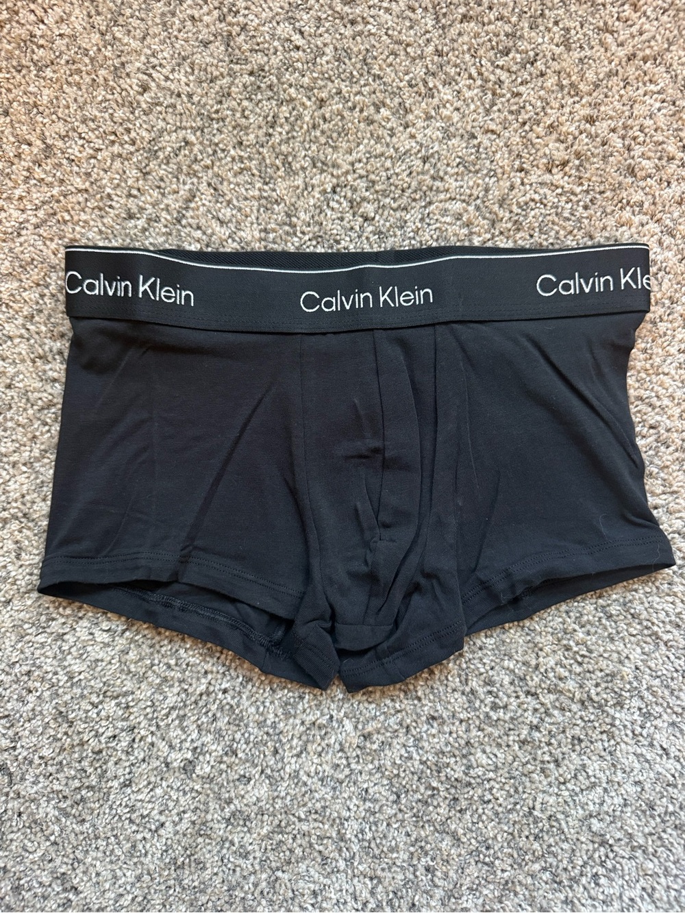 Black Calvin Klein Men’s Trunks